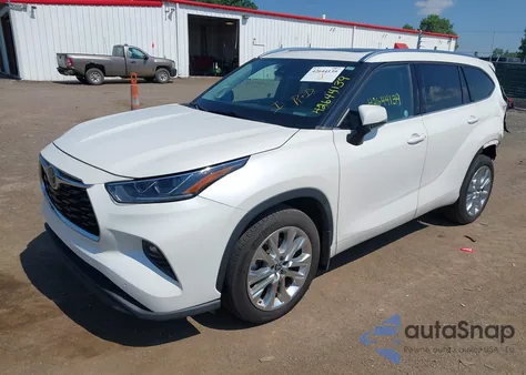 2021 Toyota Highlander Limited from USA, damaged, VIN 5TDDZRBH9MS116282